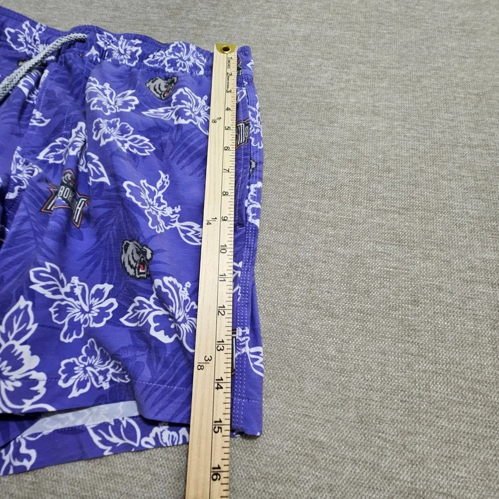Reyn Spooner Swim Trunks Mens Small Purple Mount Bohemia Floral Board Shorts